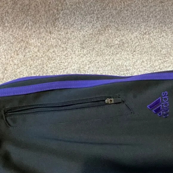 Adidas Climacool Joggers Black and Purple Size S US - Picture 4 of 4
